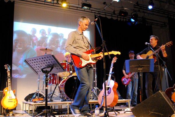 Jonathan Thompson and band members